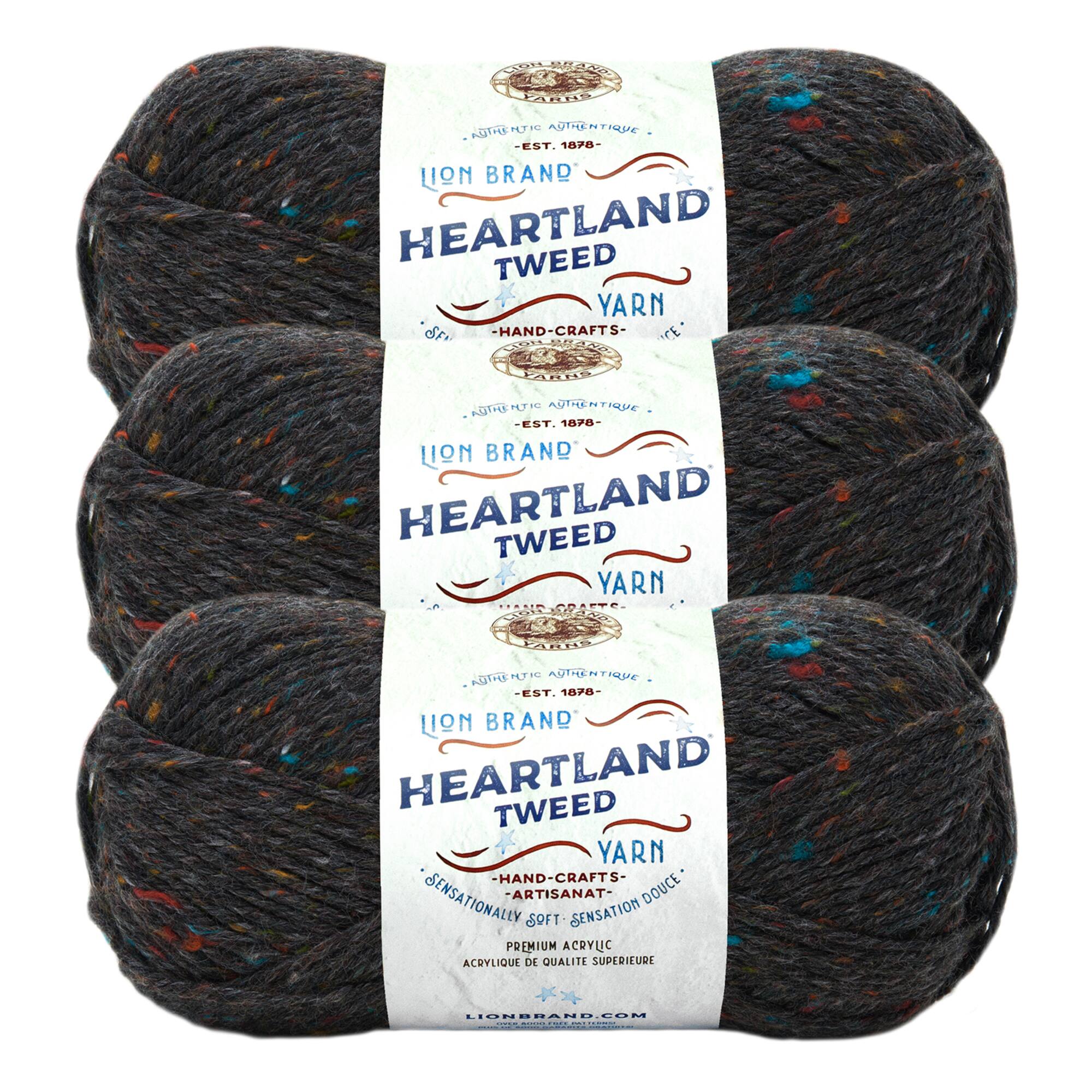 3 Pack Lion Brand® Heartland® Tweed Yarn